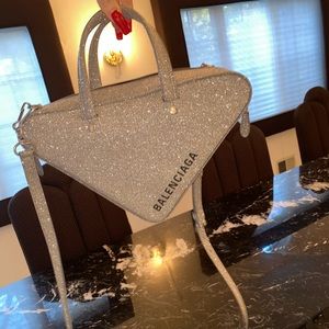 Balenciaga Glitter Triangle Duffle